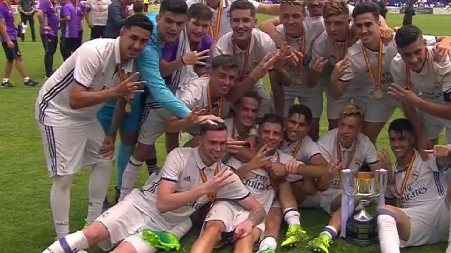 El Real Madrid, campe&oacute;n de la Copa del Rey juvenil