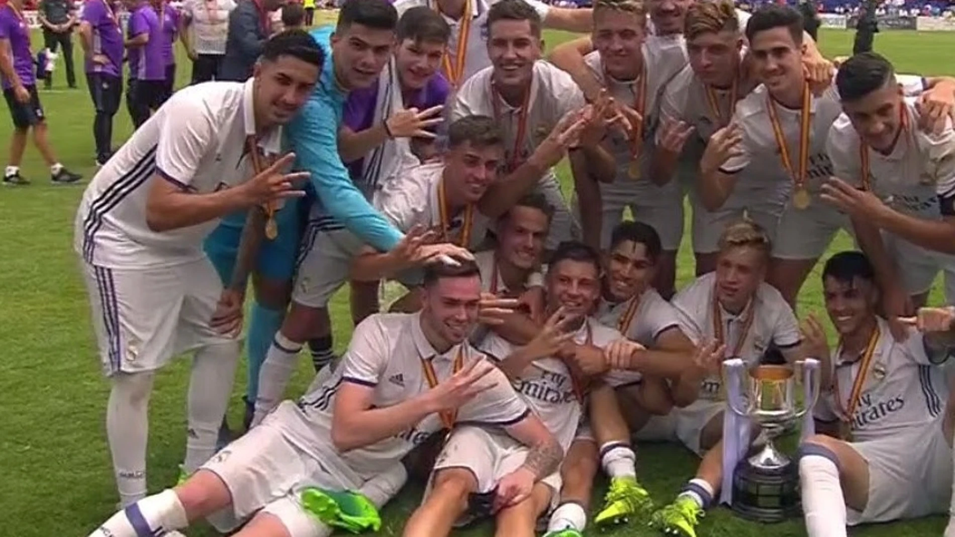 El Real Madrid, campeón de la Copa del Rey juvenil