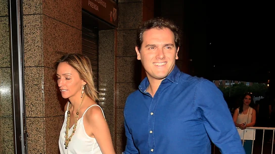 Albert Rivera y su novia Albert Rivera y su novia