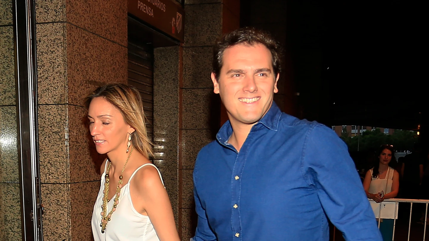 Albert Rivera y su novia Albert Rivera y su novia