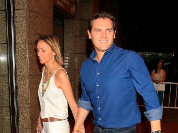 Albert Rivera y su novia Albert Rivera y su novia