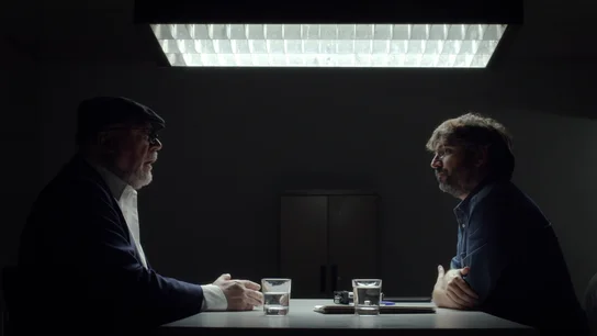 El excomisario Villarejo, con Jordi Évole El excomisario Villarejo, con Jordi Évole