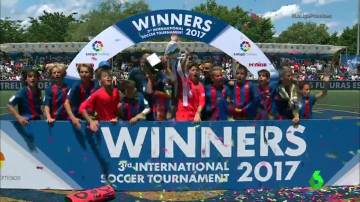 El Barcelona, campeón de LaLiga Promises