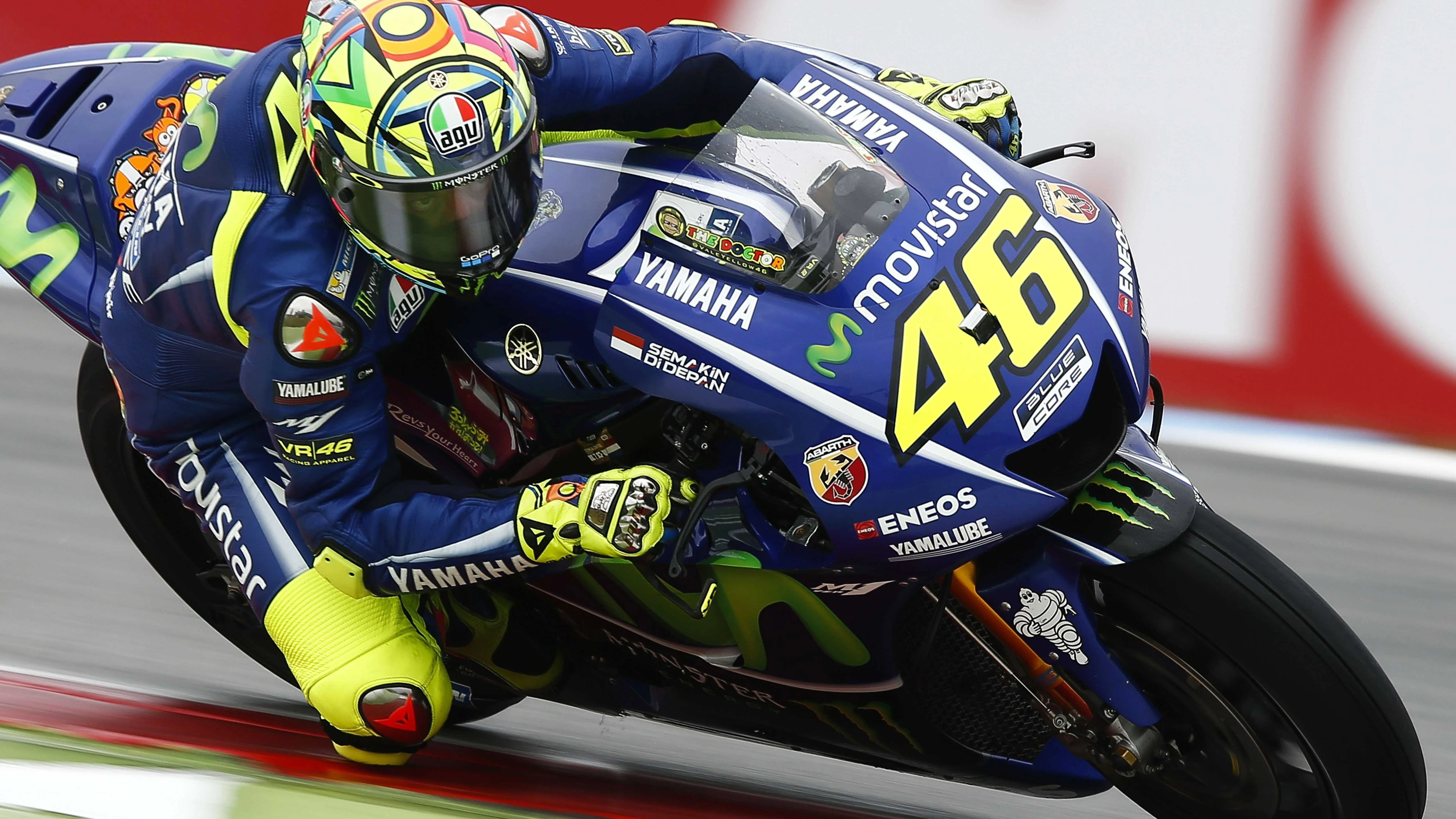 Valentino Rossi, en el circuito de Assen