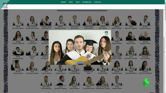 Dos universitarios diseñan orlas interactivas  Dos universitarios diseñan orlas interactivas