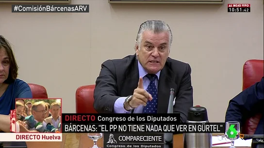 Luis Bárcenas comparece en el Congreso Luis Bárcenas comparece en el Congreso