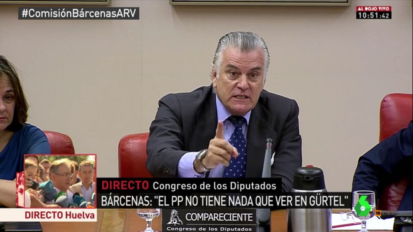 Luis B&aacute;rcenas comparece en el Congreso