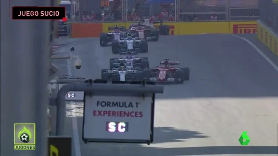 ¡VETTEL EMBISTE A HAMILTON! ¡VETTEL EMBISTE A HAMILTON!
