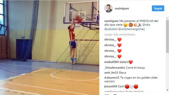 El mate de Saúl Ñíguez en Instagram El mate de Saúl Ñíguez en Instagram