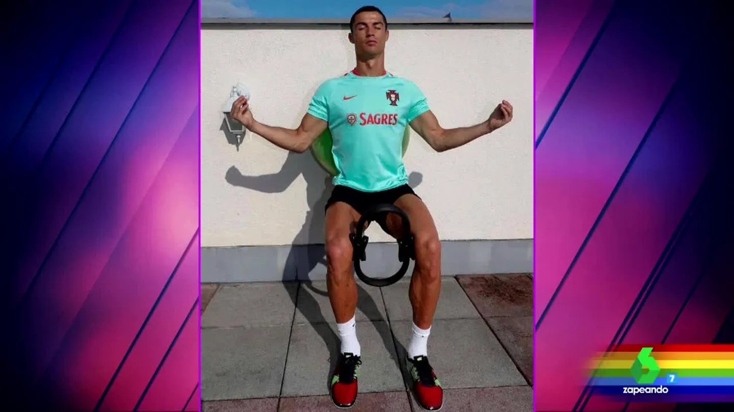 Cristiano, meditando Cristiano, meditando
