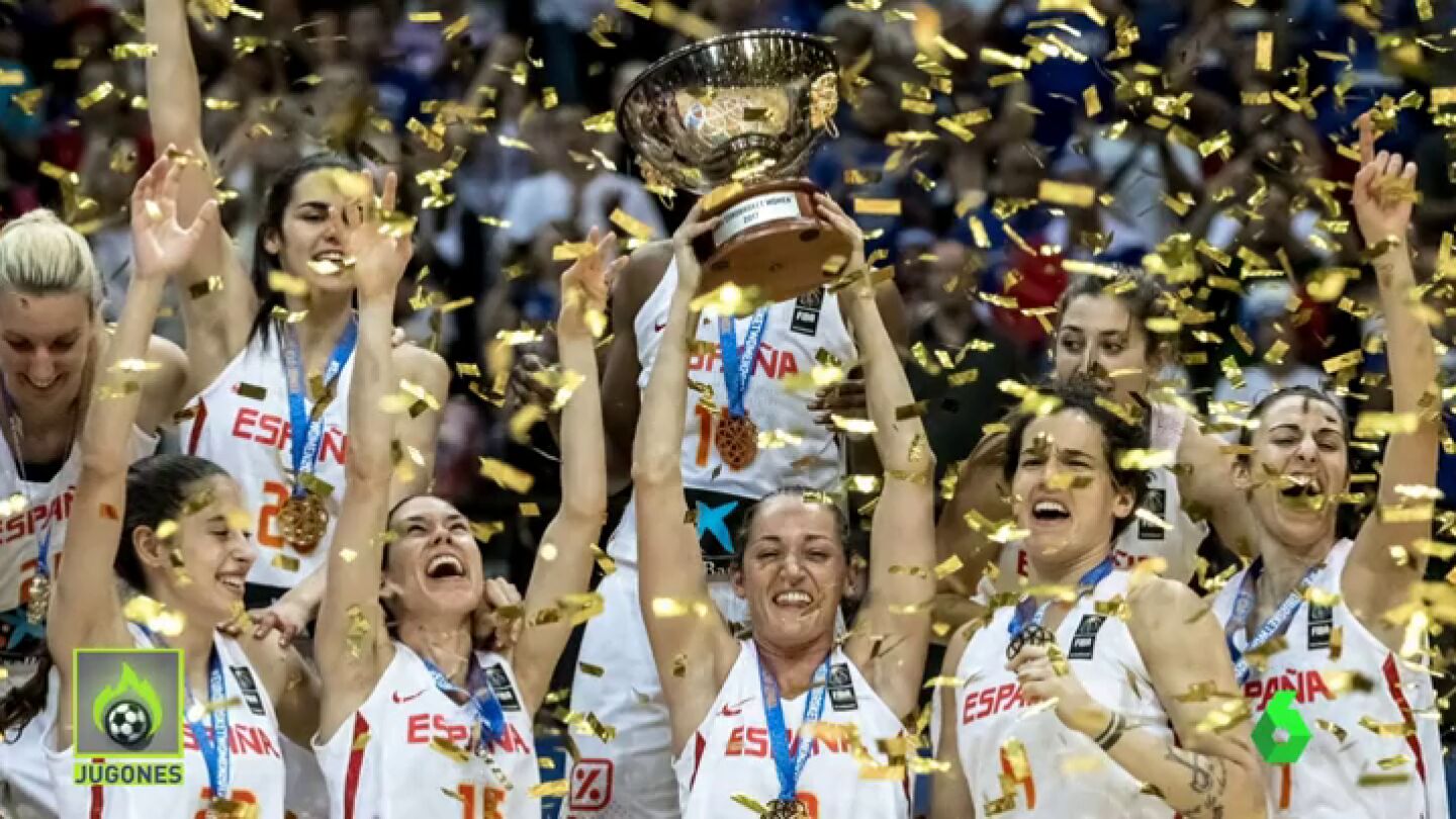 As&iacute; fue la fiesta del vestuario de Espa&ntilde;a tras el oro