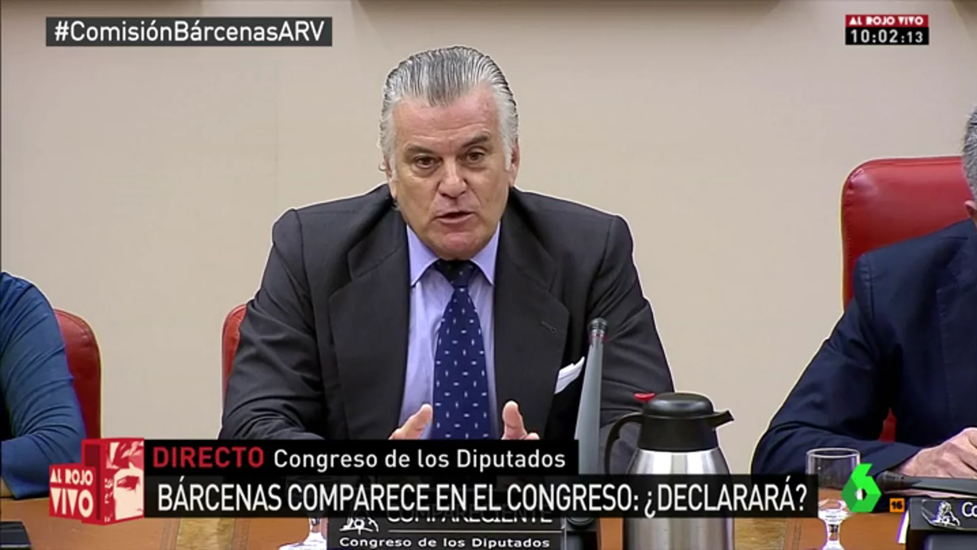 Luis Bárcenas en el Congreso