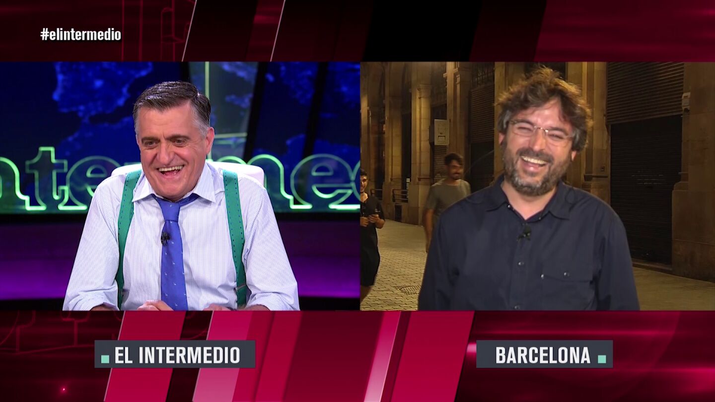 El Gran Wyoming y Jordi &Eacute;vole