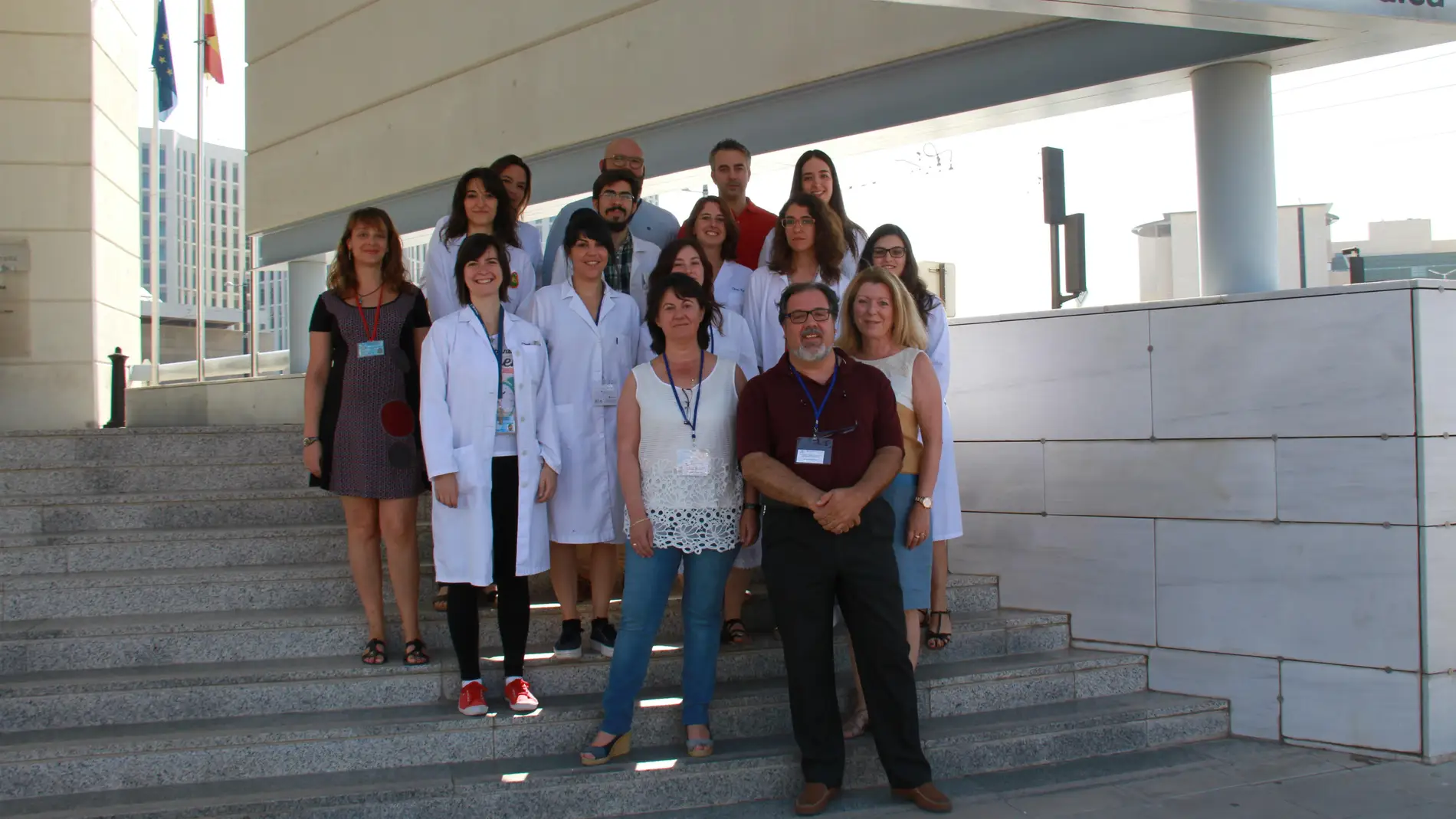 El equipo de investigación de la UGR que ha llevado a cabo este trabajo.