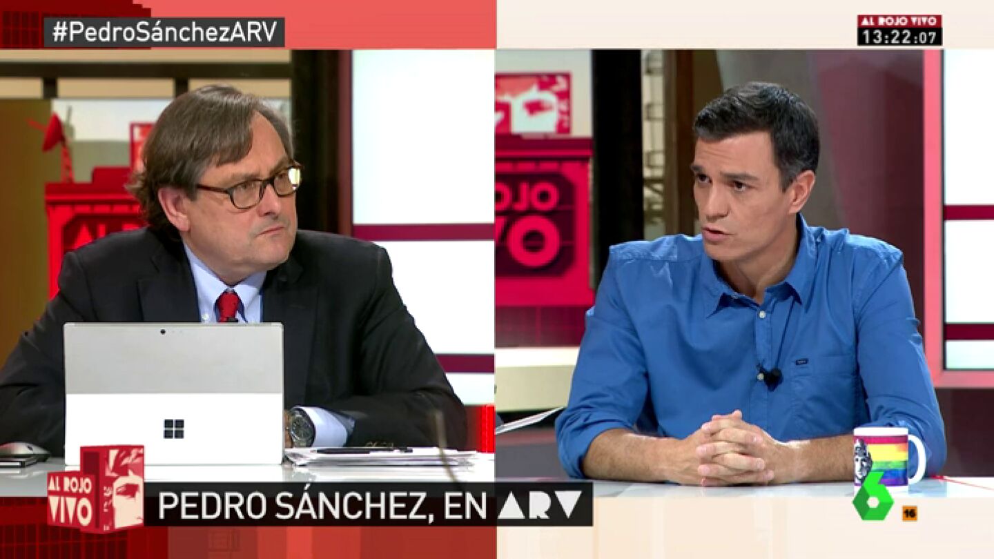 Pedro S&aacute;nchez responde a Francisco Marhuenda en ARV