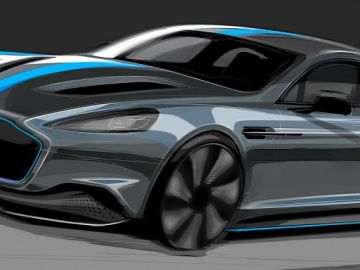 Aston Martin se suma a la ofensiva eléctrica con el RapidE