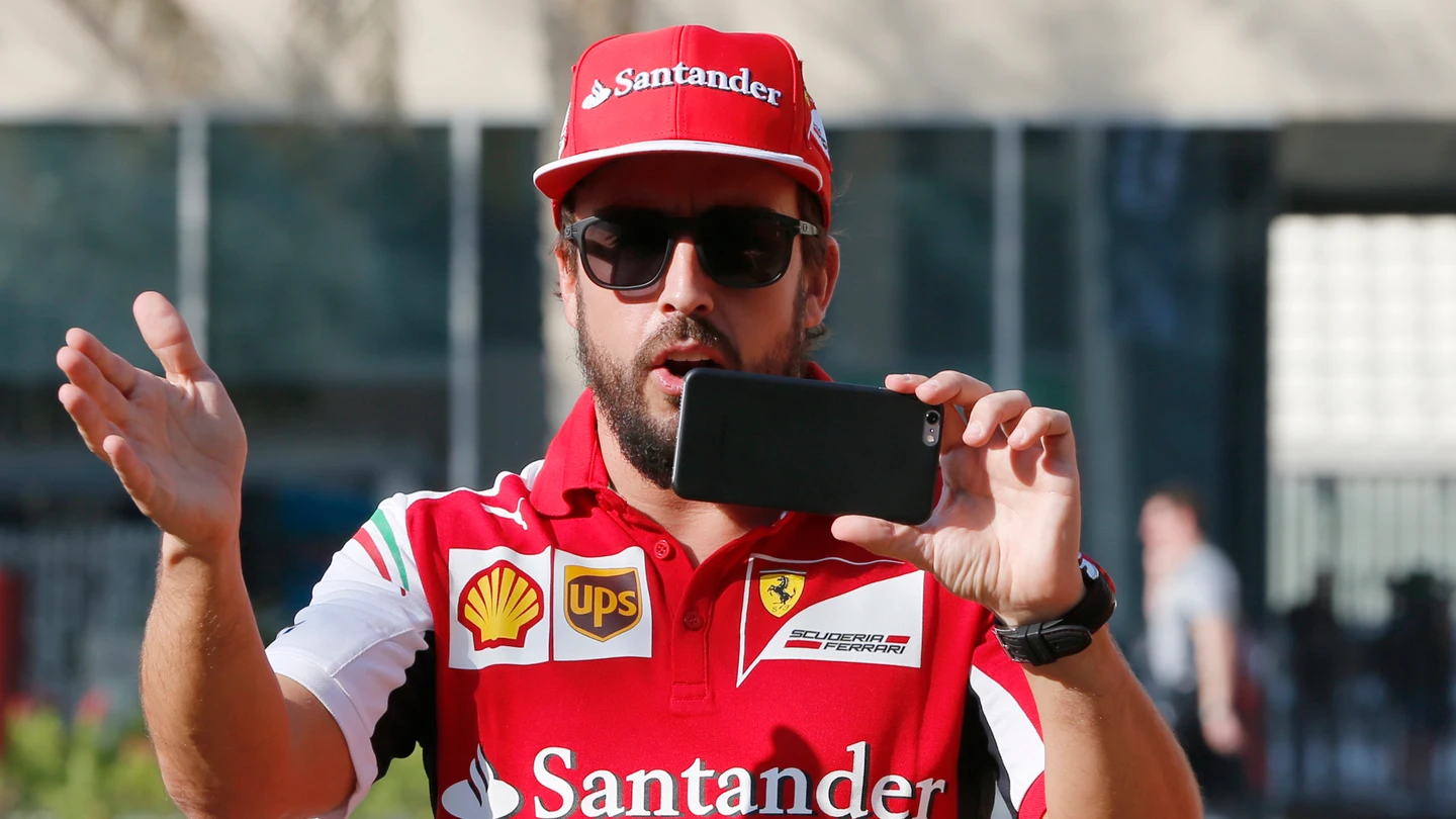 Fernando Alonso, durante su etapa con Ferrari Fernando Alonso, durante su etapa con Ferrari