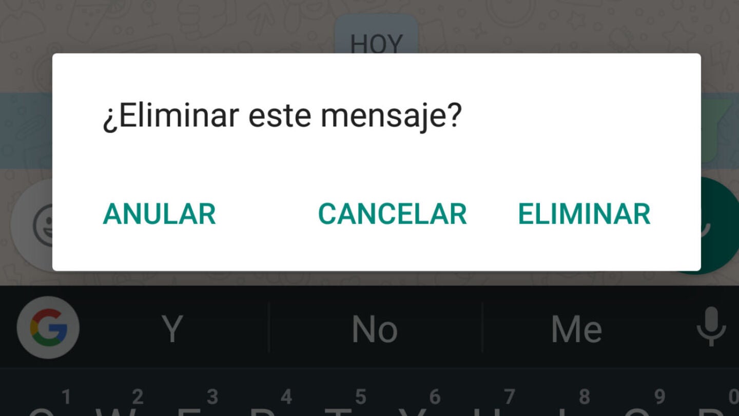 Bot&oacute;n "Anular" de Whatsapp
