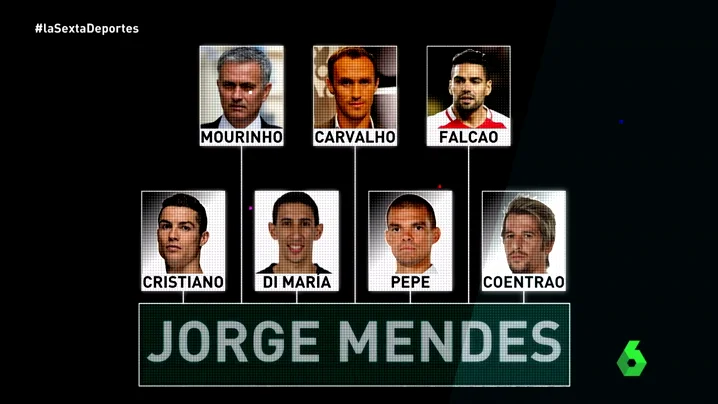Jorge Mendes, en el punto de mira por los escándalos financieros de sus representados Jorge Mendes, en el punto de mira por los escándalos financieros de sus representados