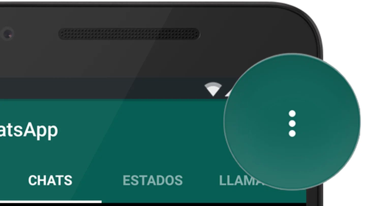 Botón menú de Whatsapp Botón menú de Whatsapp