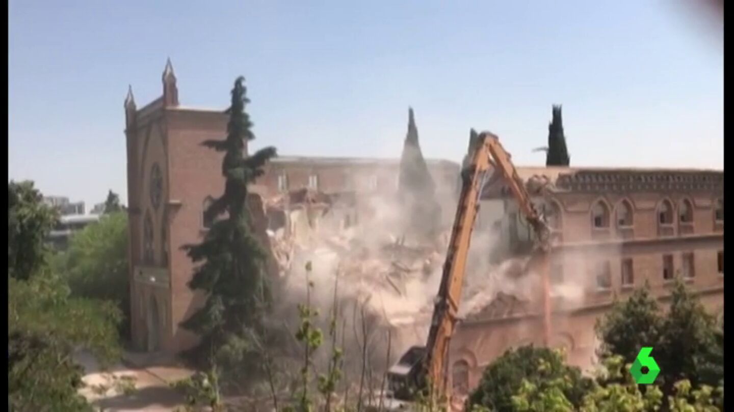 Derrumbe de un convento en Madrid