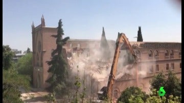 Derrumbe de un convento en Madrid