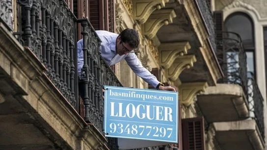 Imagen de archivo de pisos en alquiler en Barcelona. Imagen de archivo de pisos en alquiler en Barcelona.
