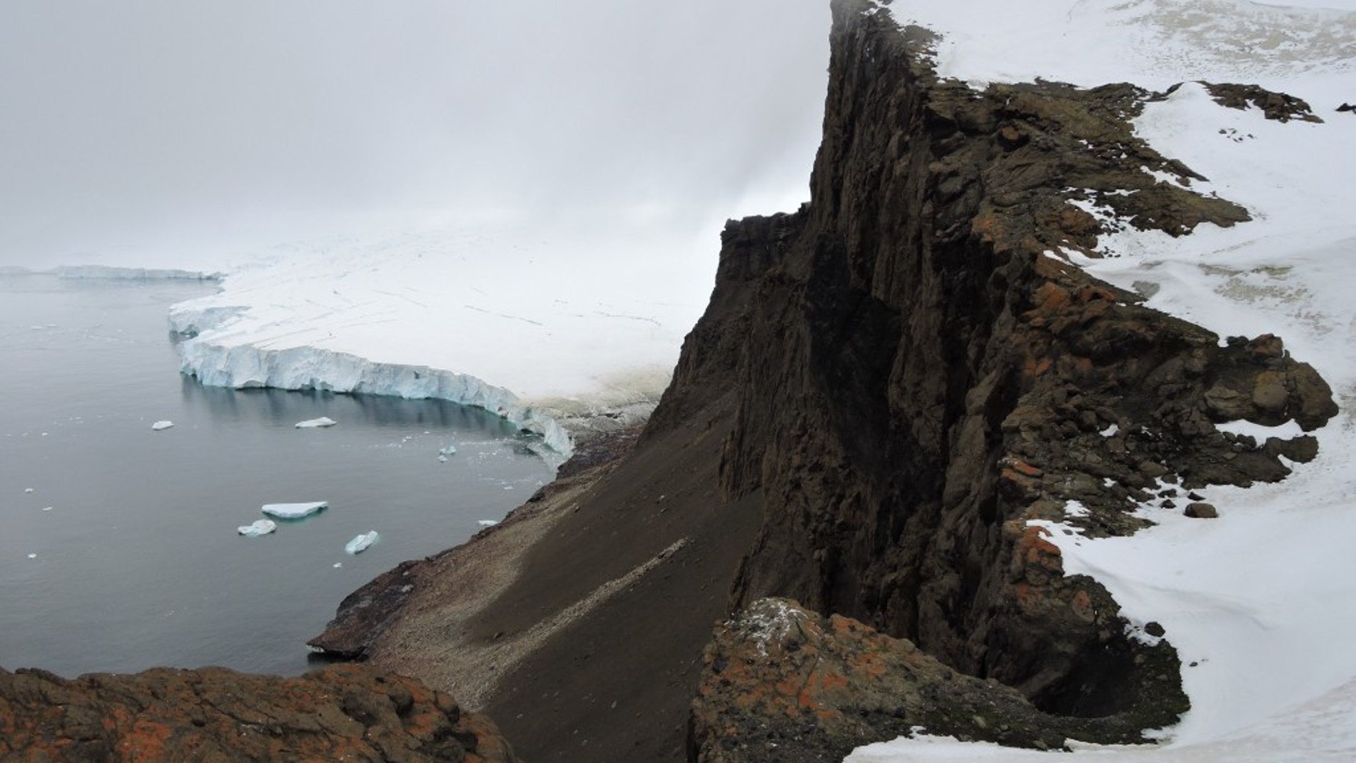 El cambio climatico destapa nuevos habitats en la Antartida