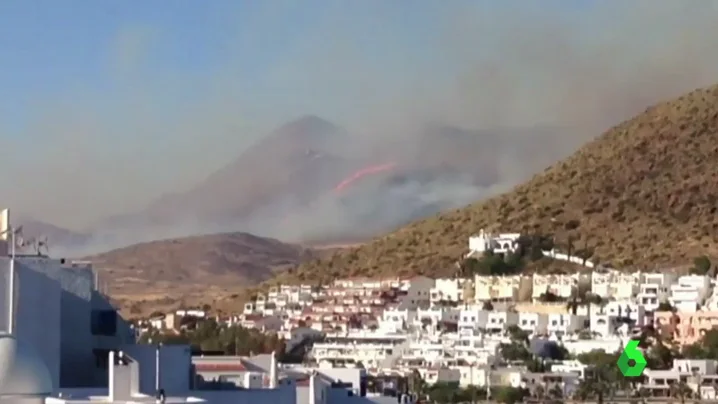 Incendio en Níjar