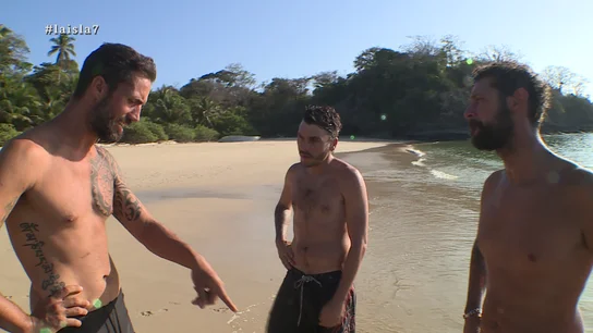 Antonio, Daniel y David Isaac en La Isla Antonio, Daniel y David Isaac en La Isla