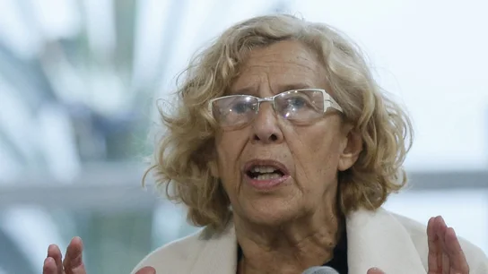 La alcaldesa de Madrid, Manuela Carmena La alcaldesa de Madrid, Manuela Carmena