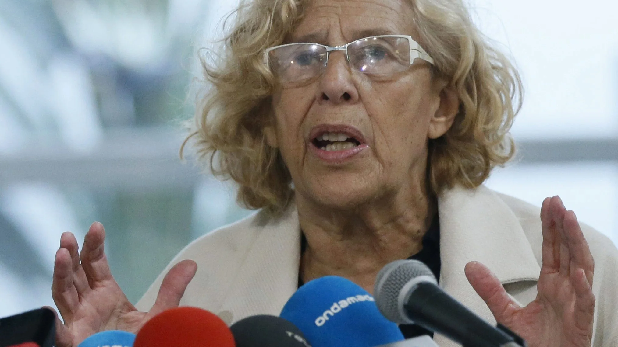 La alcaldesa de Madrid, Manuela Carmena