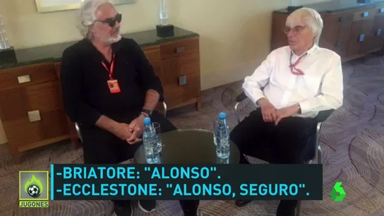Fernando Alonso, cerca de Ferrari: Ecclestone le quiere de rojo y Briatore no lo descarta Fernando Alonso, cerca de Ferrari: Ecclestone le quiere de rojo y Briatore no lo descarta