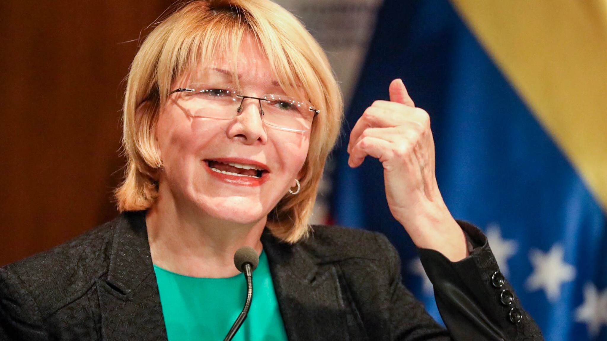 La fiscal general venezolana, Luisa Ortega Díaz