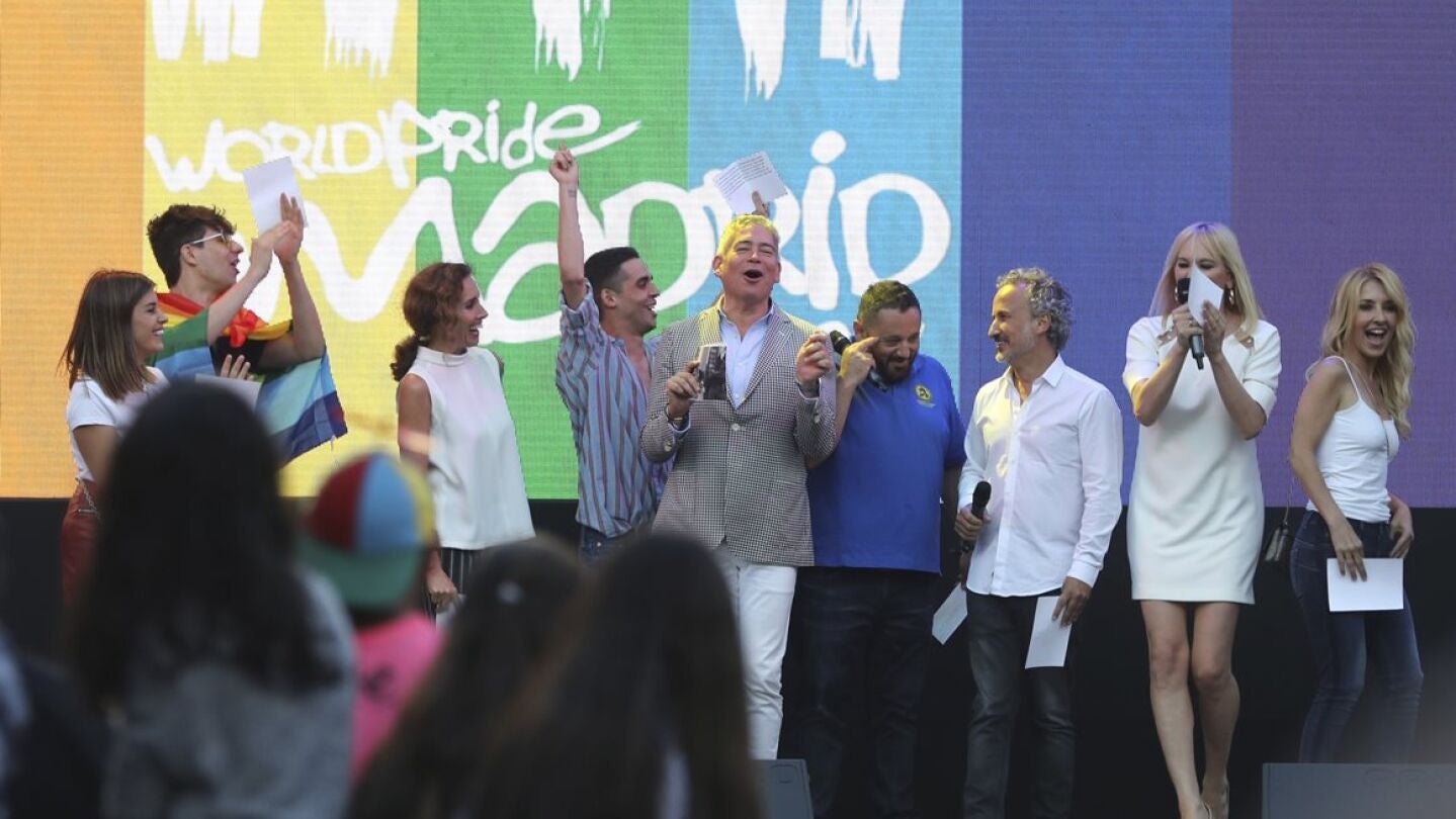 Pregoneros del Orgullo en Madrid
