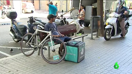 Repartidor de Deliveroo Repartidor de Deliveroo