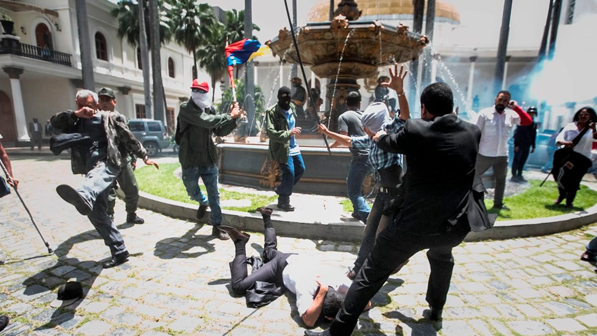 Violencia en el Parlamento de Venezuela