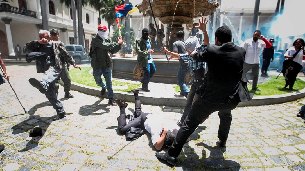 Violencia en el Parlamento de Venezuela