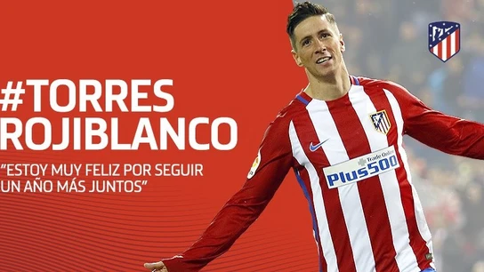 Fernando Torres renueva con el Atlético Fernando Torres renueva con el Atlético