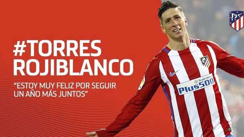 Fernando Torres renueva con el Atlético