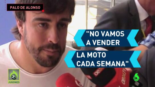 ALONSO SE HARTA DE HONDA