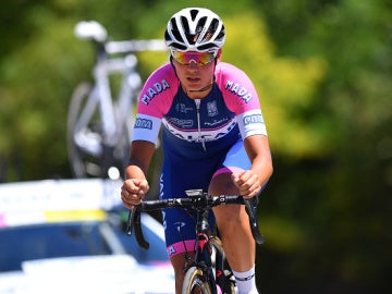 La ciclista italiana Claudia Cretti La ciclista italiana Claudia Cretti