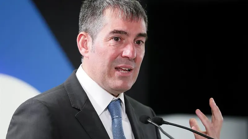 El presidente de Canarias, Fernando Clavijo