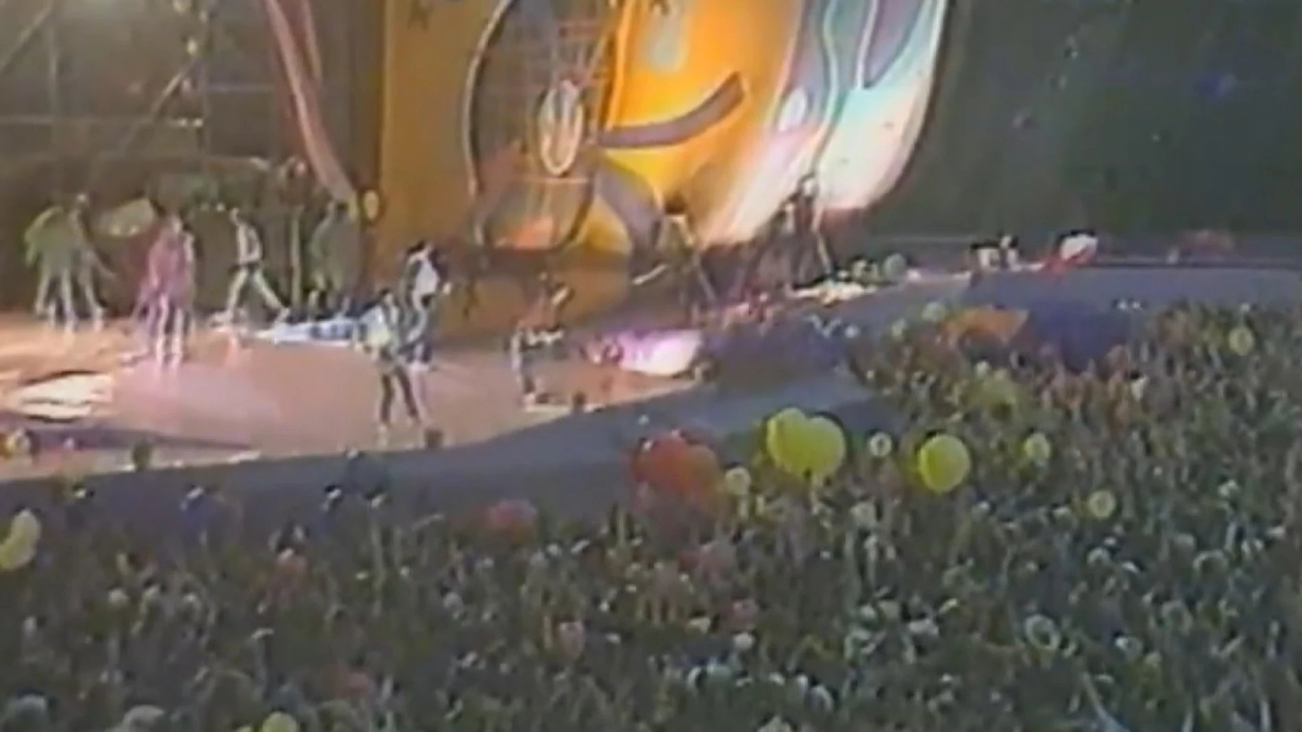 Concierto de los Rolling Stones en el Vicente Calderón en 1982
