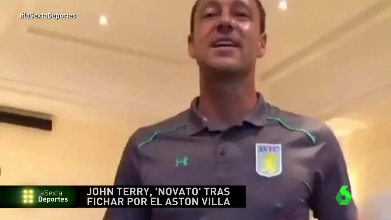 John Terry canta en una novatada