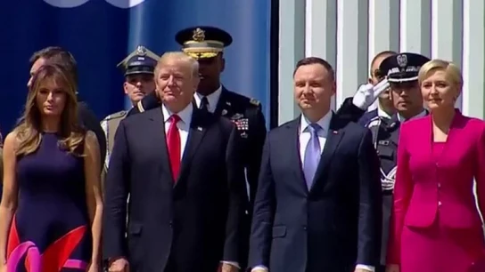Trump en Polonia Trump en Polonia