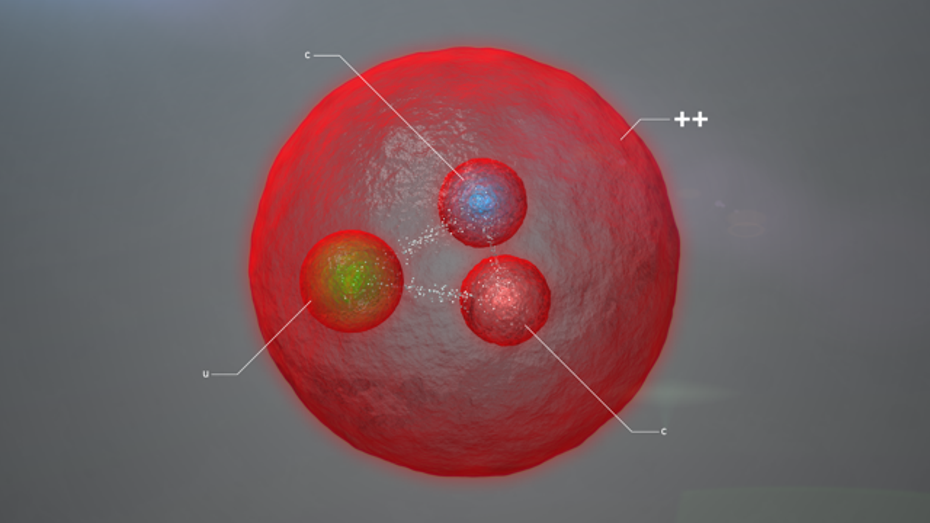 Fisicos del CERN observan una nueva particula con dos quarks pesados