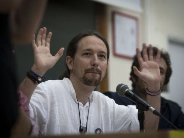 El líder de Podemos, Pablo Iglesias El líder de Podemos, Pablo Iglesias