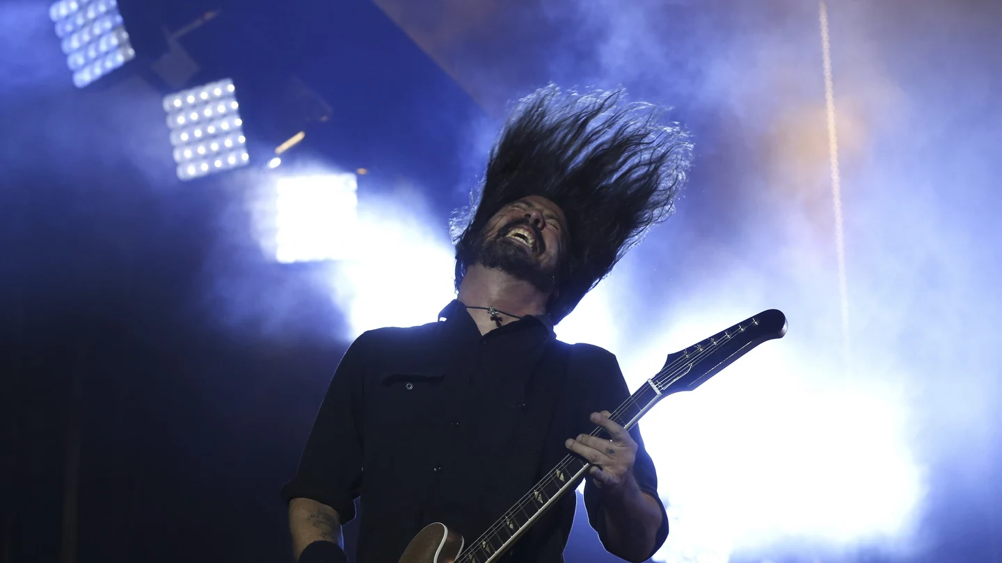 Dave Grohl, integrante de los Foo Fighters, en Mad Cool Dave Grohl, integrante de los Foo Fighters, en Mad Cool