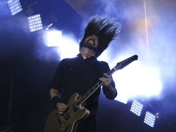 Dave Grohl, integrante de los Foo Fighters, en Mad Cool Dave Grohl, integrante de los Foo Fighters, en Mad Cool
